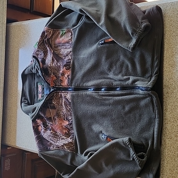 Trail Crest Other - Trail Crest Men's Mossy Oak Fleece Jacket Size 2X